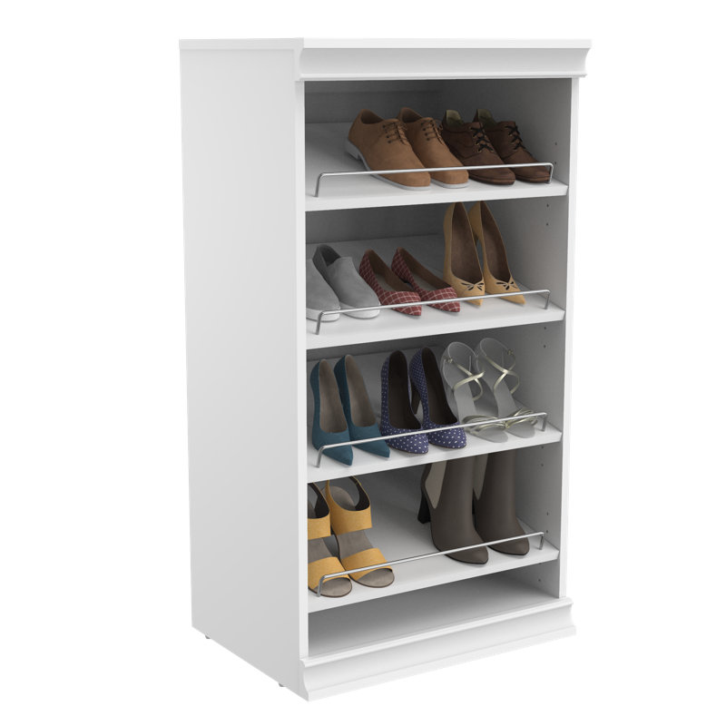 ClosetMaid Modular Storage 21.38" Stackable Shoe Shelf Unit & Reviews
